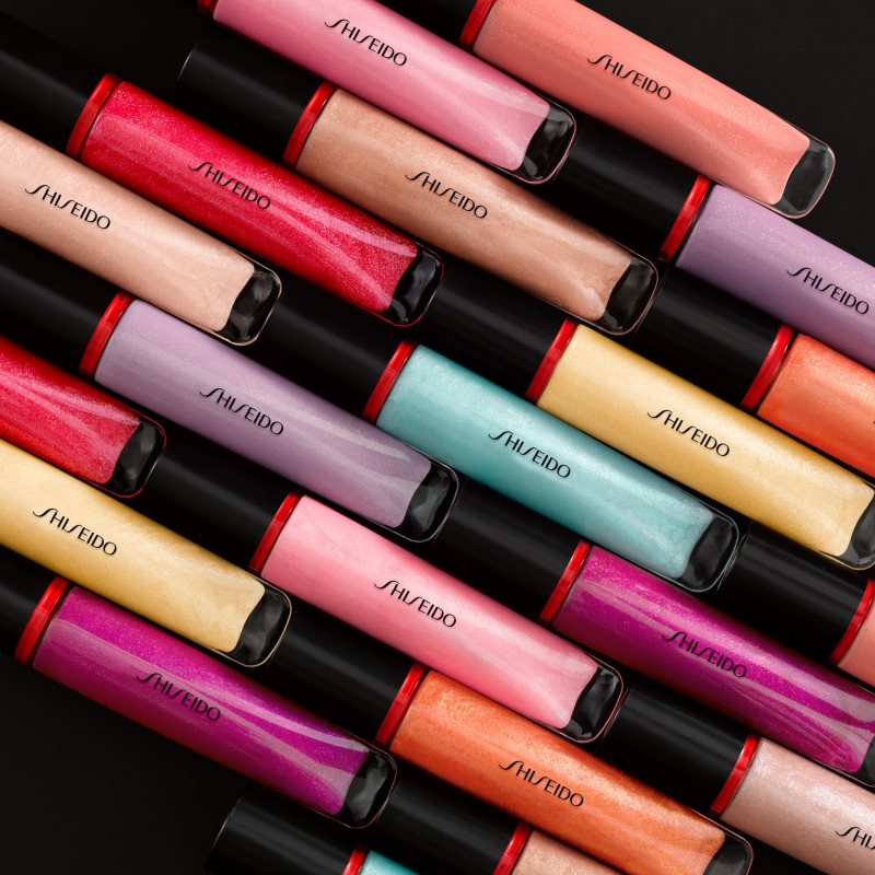 Shiseido Shimmer GelGloss блиск для губ з блискітками зі зволожуючим ефектом відтінок 04 Bara Pink 9 мл