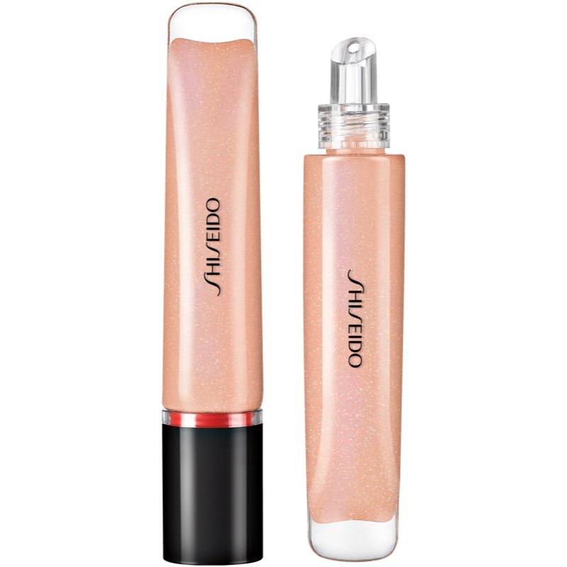 Shiseido Shimmer GelGloss блиск для губ з блискітками зі зволожуючим ефектом відтінок 02 Toki Nude 9 мл