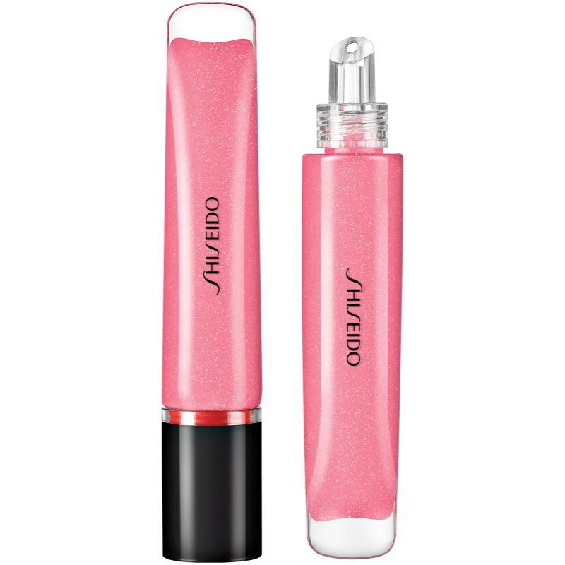 Shiseido Shimmer GelGloss třpytivý lesk na rty s hydratačním účinkem odstín 04 Bara Pink 9 ml