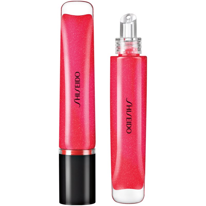 E-shop Shiseido Shimmer GelGloss třpytivý lesk na rty s hydratačním účinkem odstín 07 Shin Ku Red 9 ml