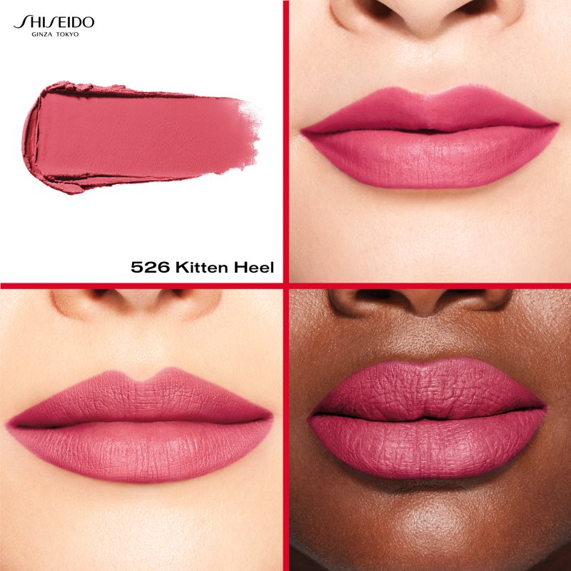 Shiseido ModernMatte Powder Lipstick матова пудрова помада відтінок 525 Sound Check 4 гр