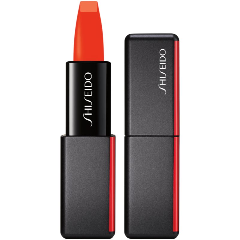 Shiseido ModernMatte Powder Lipstick mat pudrasta šminka odtenek 528 Torch Song 4 g
