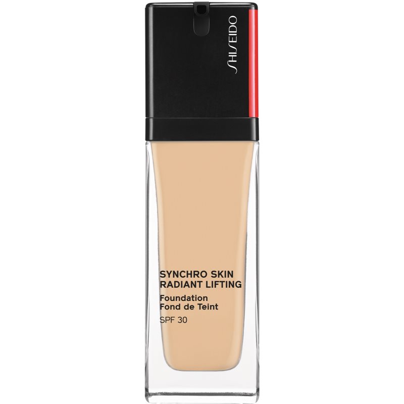 Shiseido Synchro Skin Radiant Lifting Foundation роз'яснюючий тональний крем з ліфтінговим ефектом SPF 30 відтінок 210 Birch 30 мл
