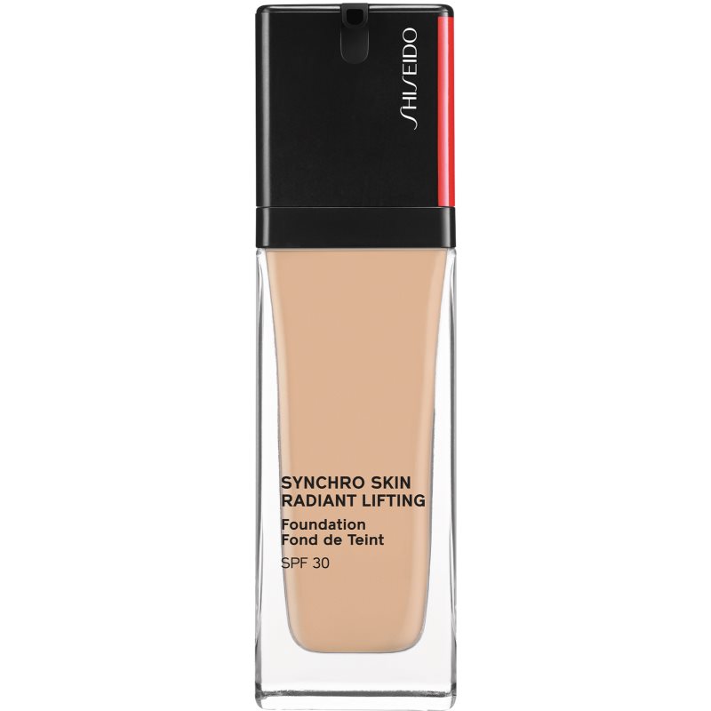 Shiseido Synchro Skin Radiant Lifting Foundation rozjasňujúci liftingový make-up SPF 30 odtieň 260 Cashmere 30 ml