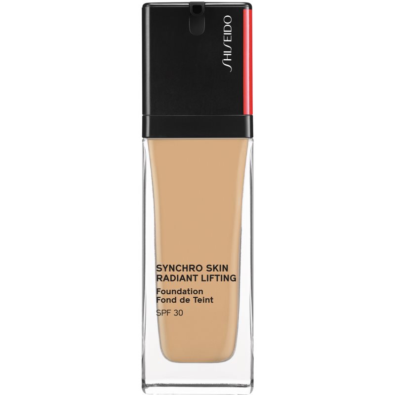 Shiseido Synchro Skin Radiant Lifting Foundation rozjasňujúci liftingový make-up SPF 30 odtieň 330 Bamboo 30 ml