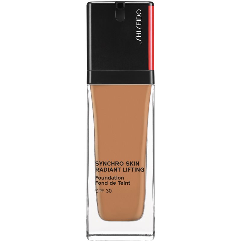 Shiseido Synchro Skin Radiant Lifting Foundation rozjasňujúci liftingový make-up SPF 30 odtieň 410 Sunstone 30 ml
