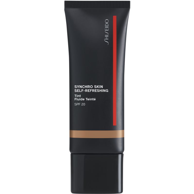 Shiseido Synchro Skin Self-Refreshing Foundation hydrating foundation SPF 20 shade 335 Medium Katsur
