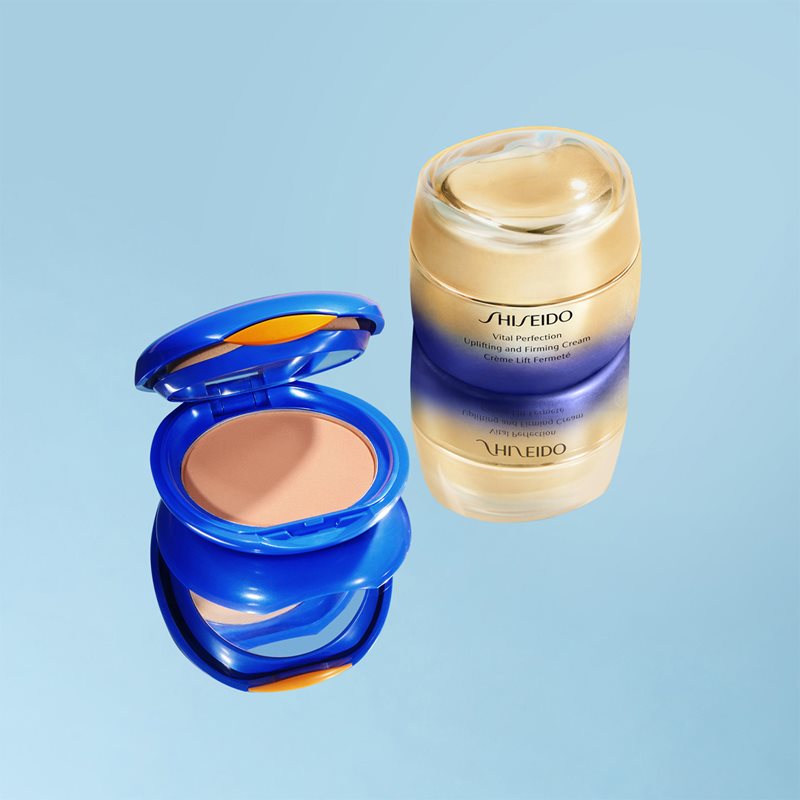 Shiseido Expert Sun Protector UV Protective Compact Foundation SPF30 Fond De Teint Compact Wateproof Rechargeable Teinte Medium Brown 12 G