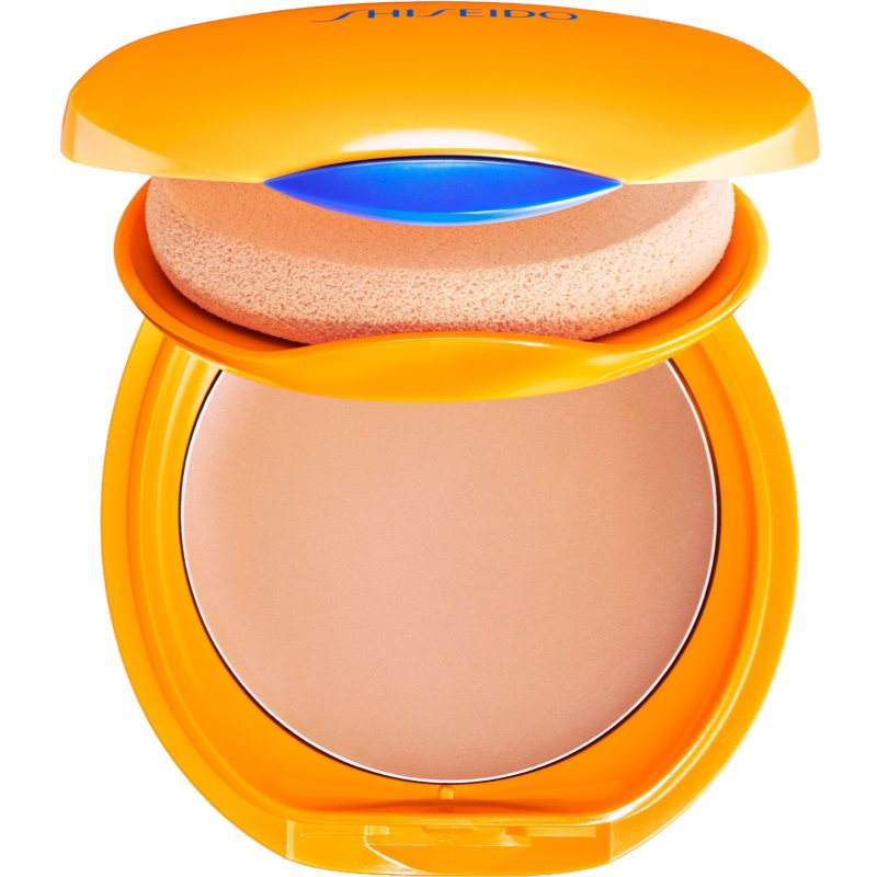 Shiseido Expert Sun Protector Tanning Compact Foundation SPF10 Tonad primer påfyllningsbar Skugga Natural 12 g female