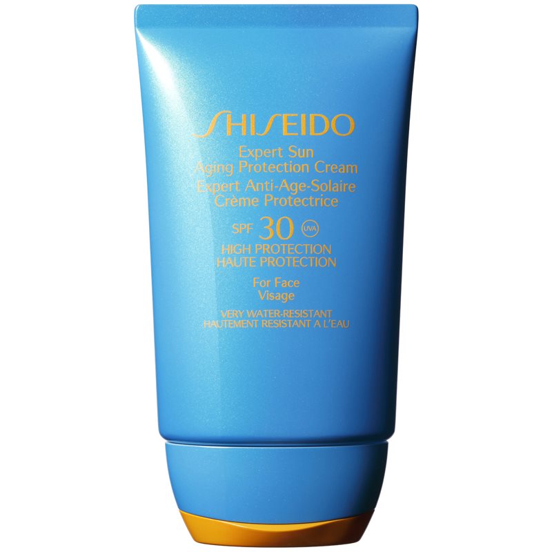 

Shiseido Sun Care Expert Sun Aging Protection Cream крем для обличчя для засмаги SPF 30
