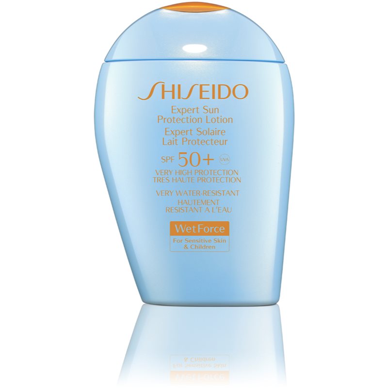 

Shiseido Sun Care Expert Sun Protection Lotion WetForce водостійкий крем для засмаги SPF 50