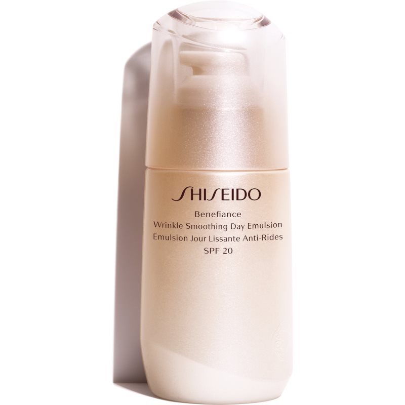 Shiseido Benefiance Wrinkle Smoothing Day Emulsion protective anti-ageing care SPF 20 75 ml
