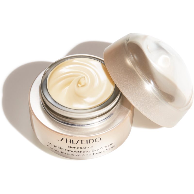 Shiseido Benefiance Wrinkle Smoothing Eye Cream крем для шкіри навколо очей проти зморшок 15 мл