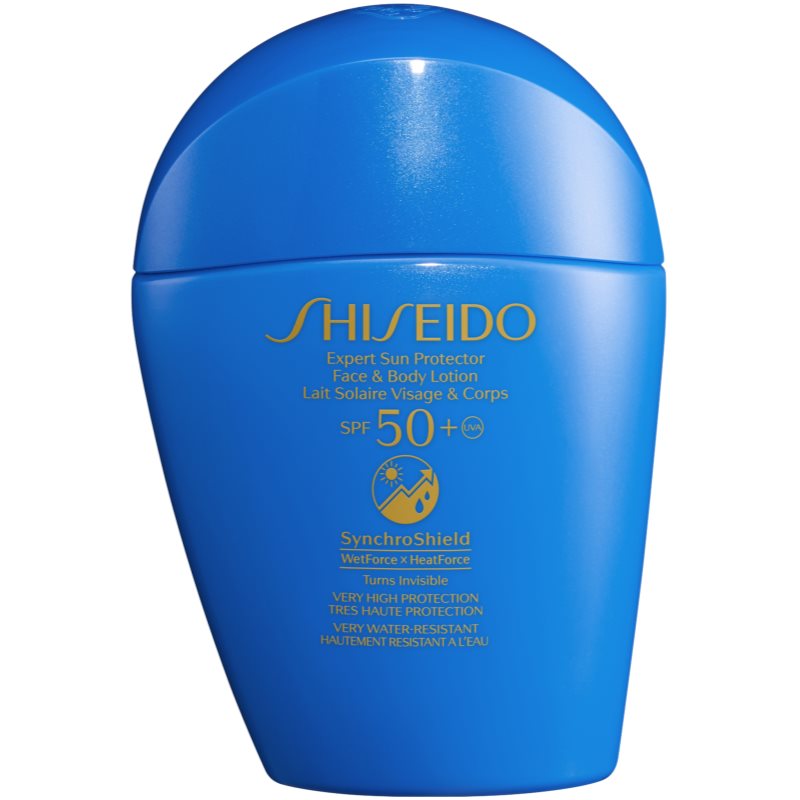 

Shiseido Sun Care Expert Sun Protector Face & Body Lotion молочко для засмаги для шкіри обличчя та тіла SPF 50