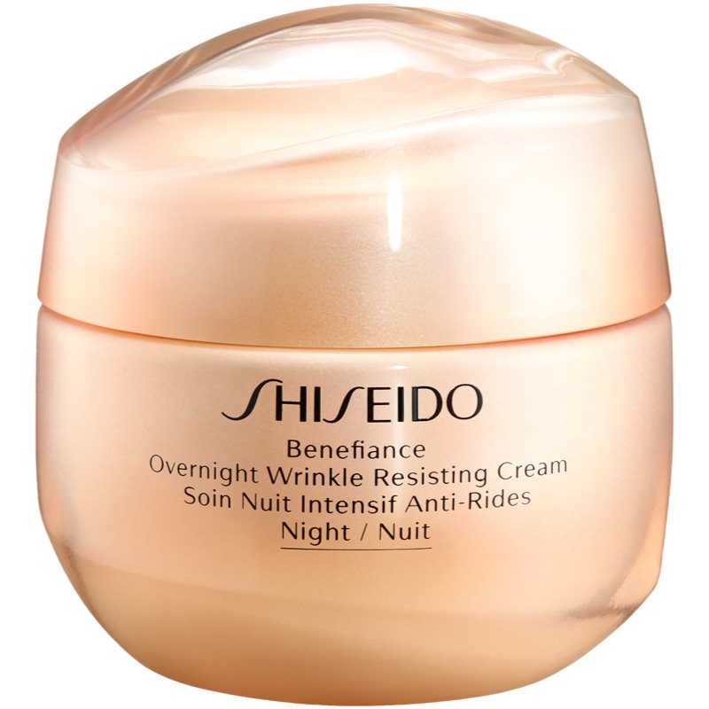 Shiseido Benefiance Overnight Wrinkle Resist Cream naktinis kremas nuo raukšlių 50 ml