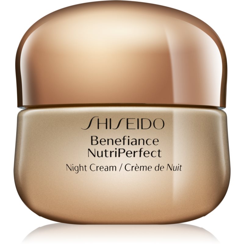 Shiseido benefiance nutriperfect night cream revitalizáló éjszakai krém a ráncok ellen 50 ml