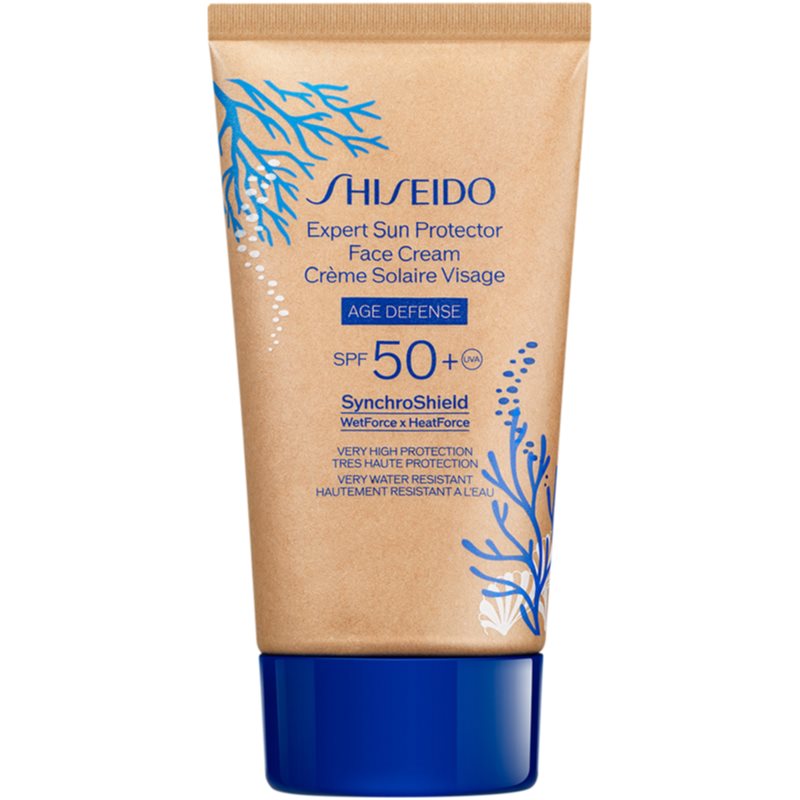 Shiseido Sun Care Expert Sun Protector Face Cream veido kremas nuo saulės SPF 50+ 50 ml