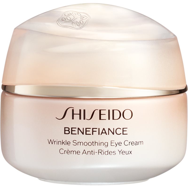 Shiseido Benefiance Wrinkle Smoothing Eye Cream поживний крем для шкіри навколо очей для зменшення зморшок 15 мл