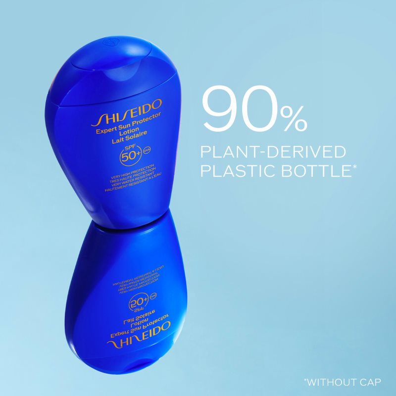 Shiseido Expert Sun Protector Lotion SPF 50+ молочко для засмаги для шкіри обличчя та тіла SPF 50+ 150 мл