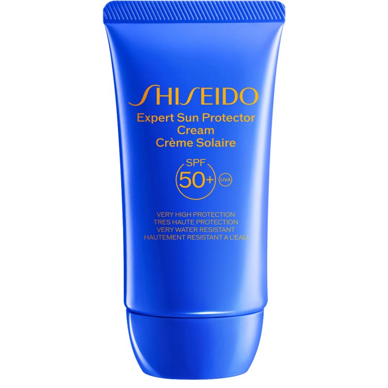 Shiseido Expert Sun Protector Cream SPF 50+ vodeodolný opaľovací krém na tvár SPF 50+ 50 ml