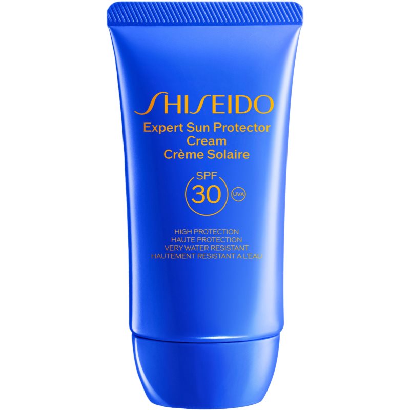 Shiseido Expert Sun Protector Cream SPF 30 Vattentätt solskydd för ansiktet 50 ml female
