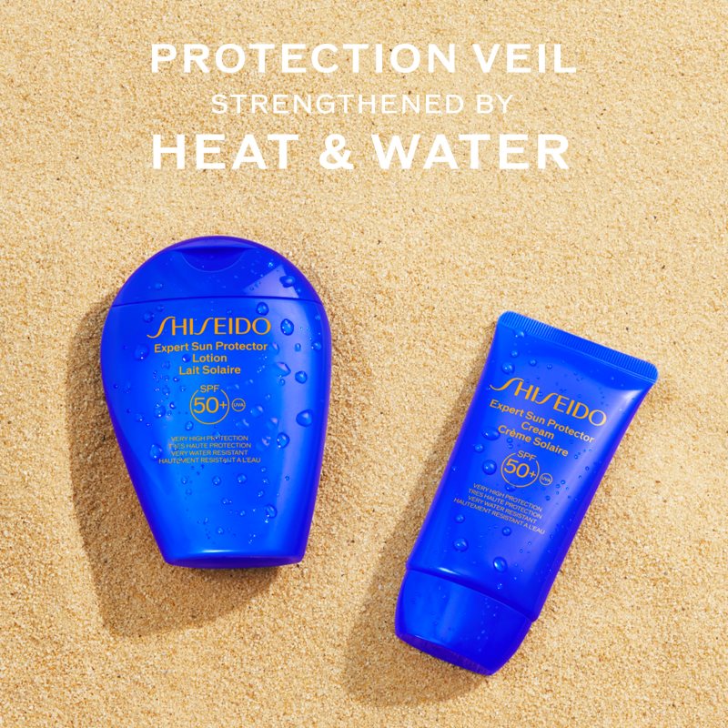 Shiseido Expert Sun Protector Cream SPF 30 водостійкий крем для обличчя для засмаги SPF 30 50 мл