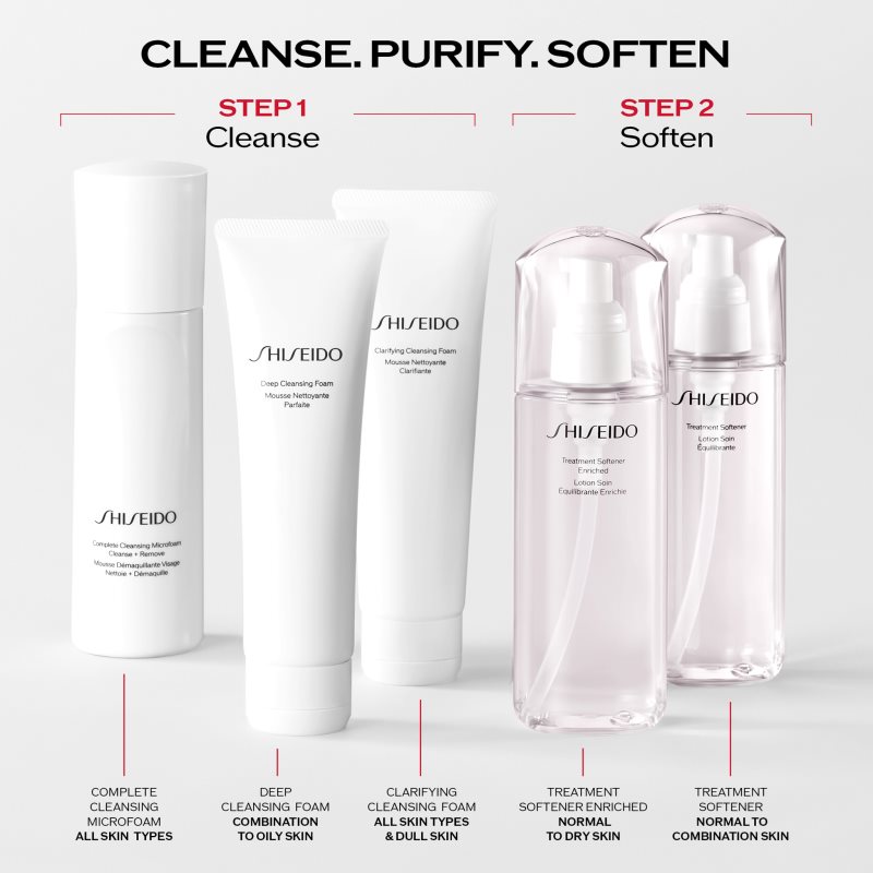 Shiseido Generic Skincare Deep Cleansing Foam Tiefenreinigungsschaum für fettige und problematische Haut 125 ml (Bild 7)