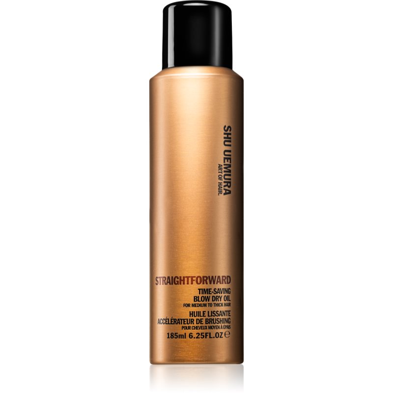 

Shu Uemura Straightforward спрей-олійка для волосся для швидшого сушіння волосся феном