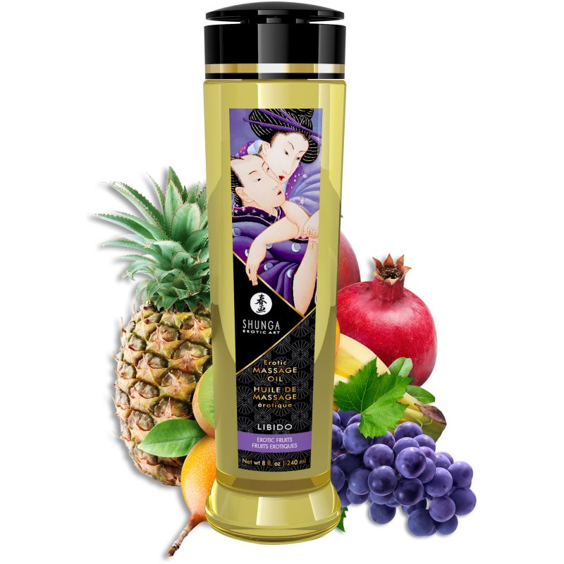 Shunga Erotic Massage Oil Huile De Massage Libido 240 Ml