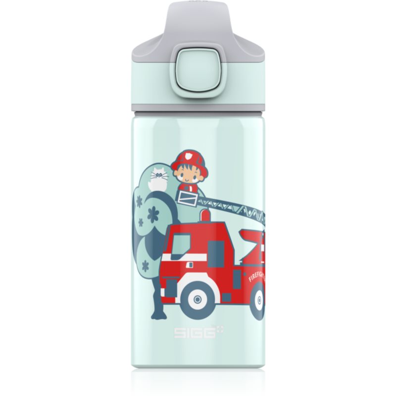 Sigg Miracle шкільна пляшка з трубочкою Fireman 400 мл