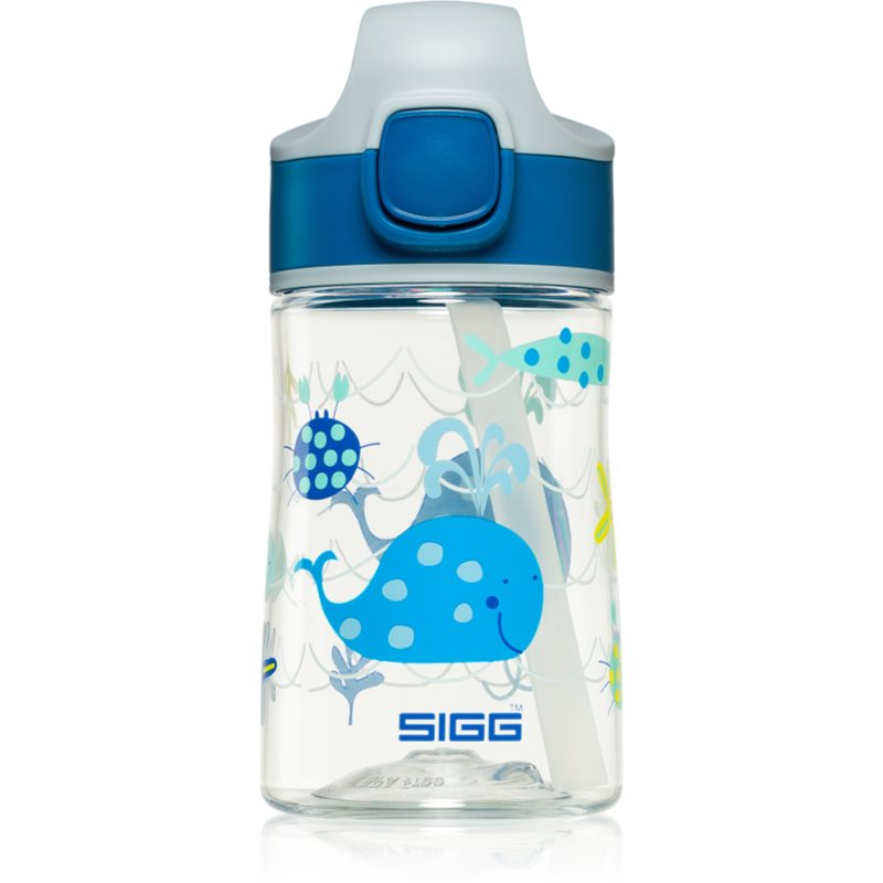 Sigg Miracle detská fľaša s rúrkou Ocean Friend 350 ml