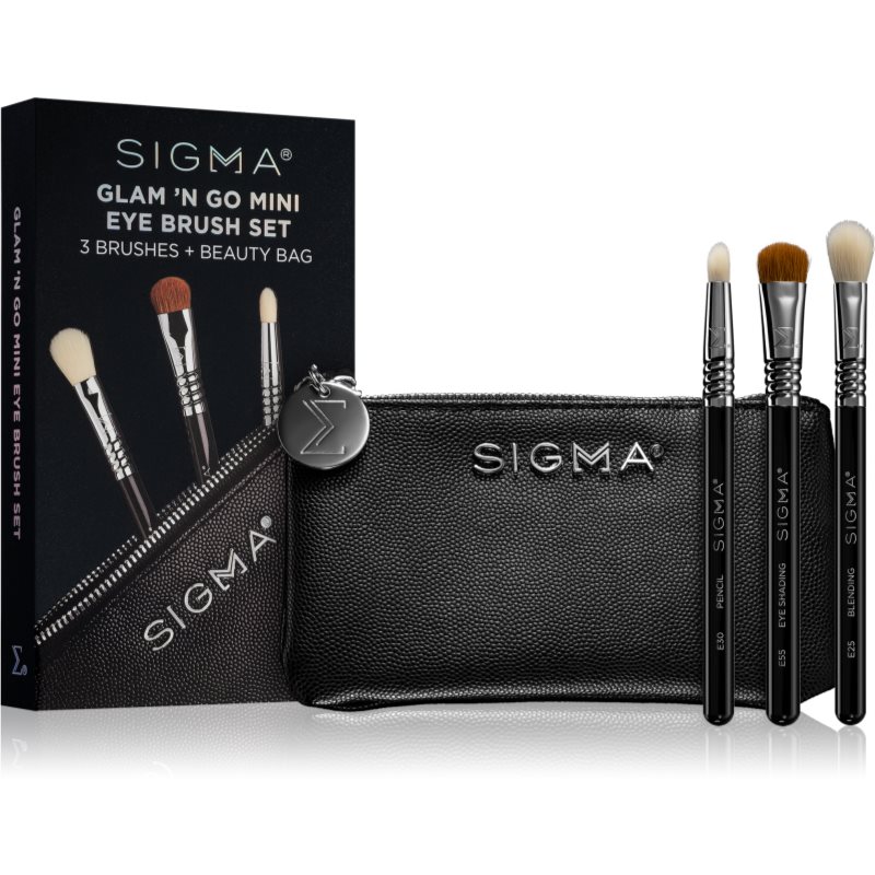 Sigma Beauty Brush Set Glam N Go Набір пензлів з косметичкою