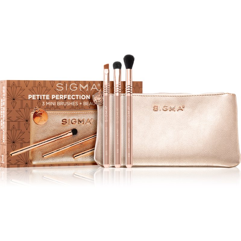 

Sigma Beauty Rendezvous Petite Perfection Brush Set Набір пензлів з косметичкою