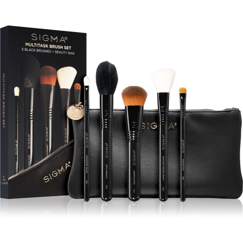 Sigma Beauty Untamed Multitask Brush Set Ecsetkészlet táskával