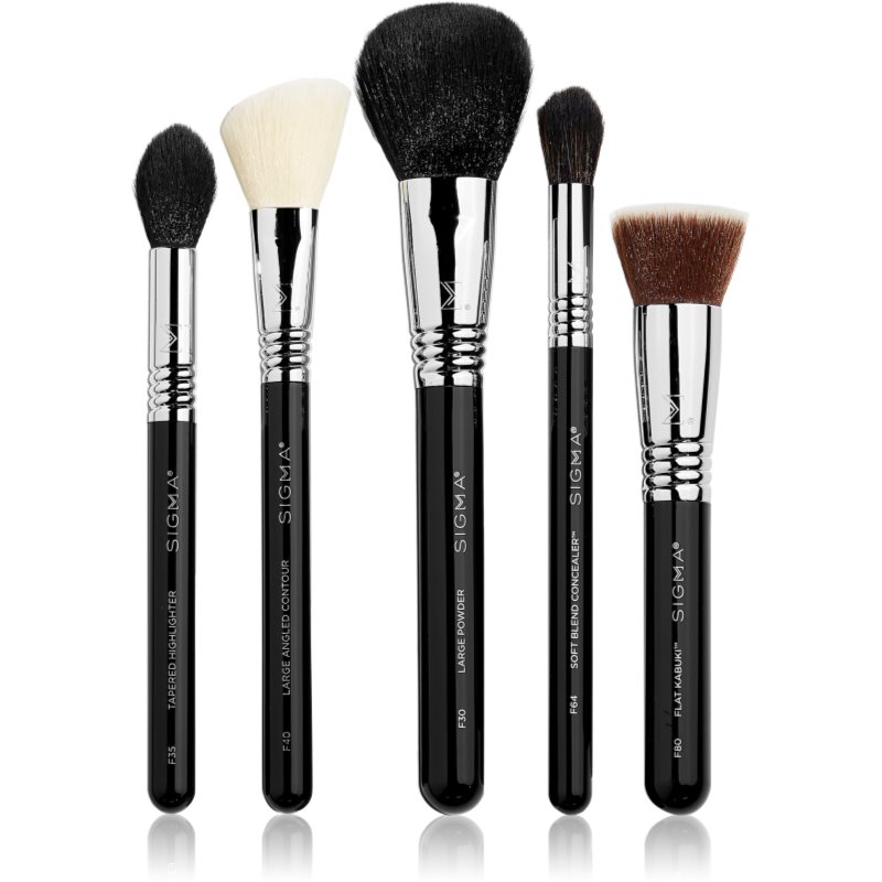 Sigma Beauty Brush Collection комплект четки 5 бр.