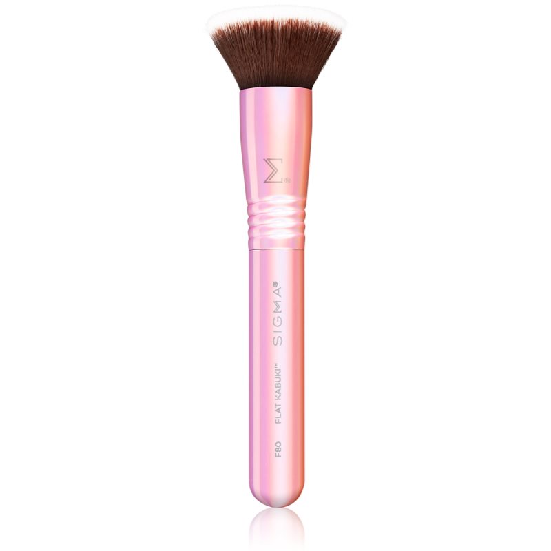 

Sigma Beauty F80 Pink плаский пензлик кабукі I