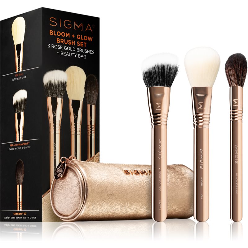 Sigma Beauty Brush Set Bloom + Glow smink egyet szett