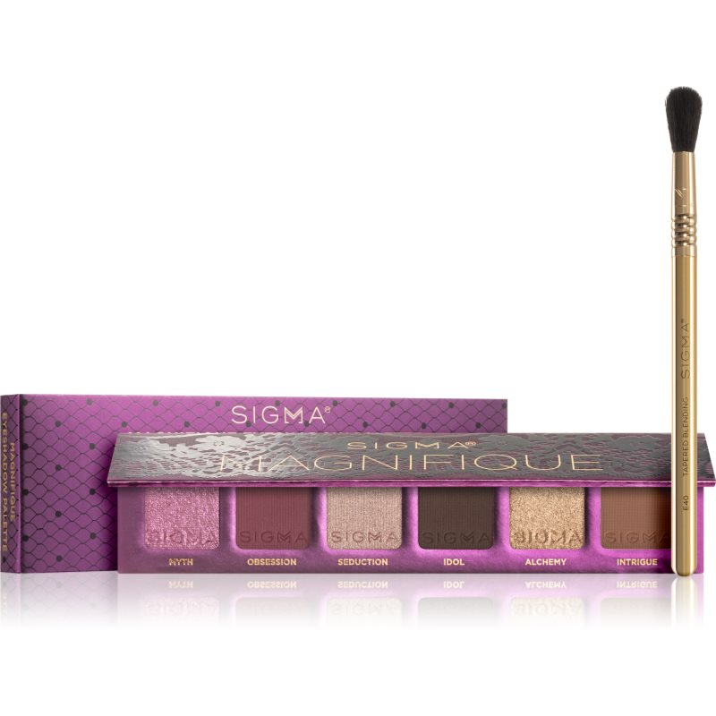 

Sigma Beauty Magnifique Eyeshadow Palette палетка тіней для очей (зі щіточкою)