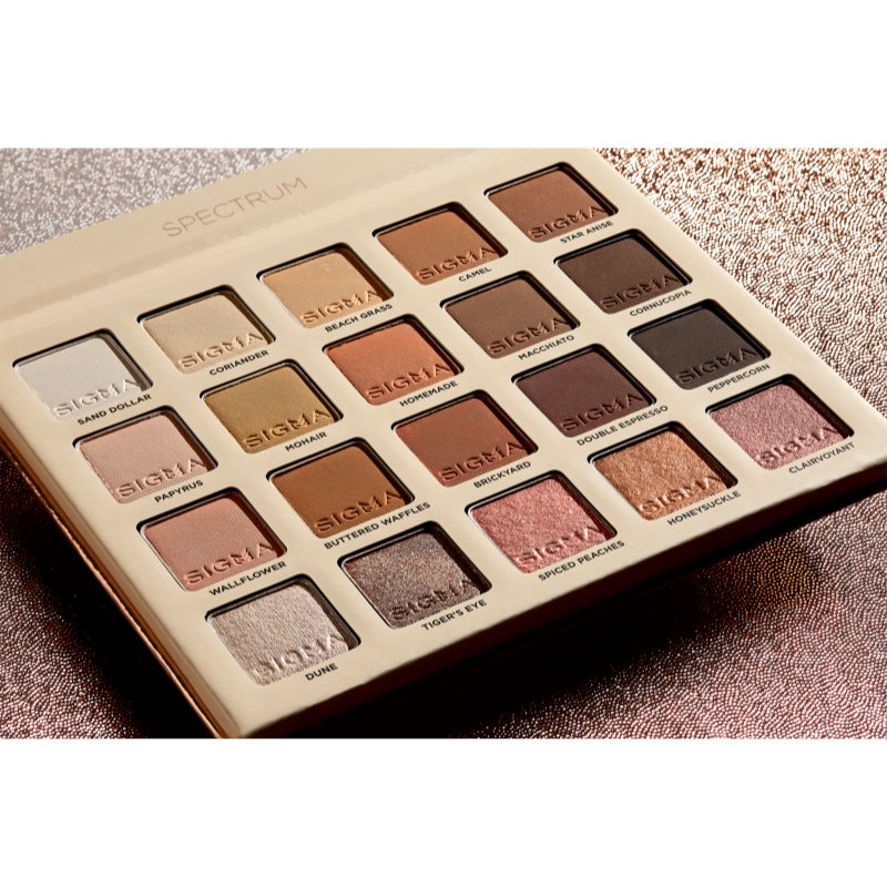 Sigma Beauty Spectrum Eyeshadow Palette paletka očních stínů 1 ks (obrázek 4)
