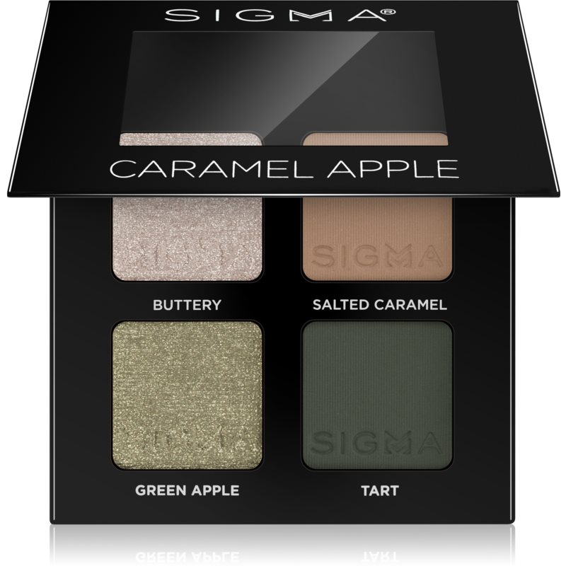 Sigma Beauty Quad paletka očných tieňov odtieň Caramel Apple 4 g