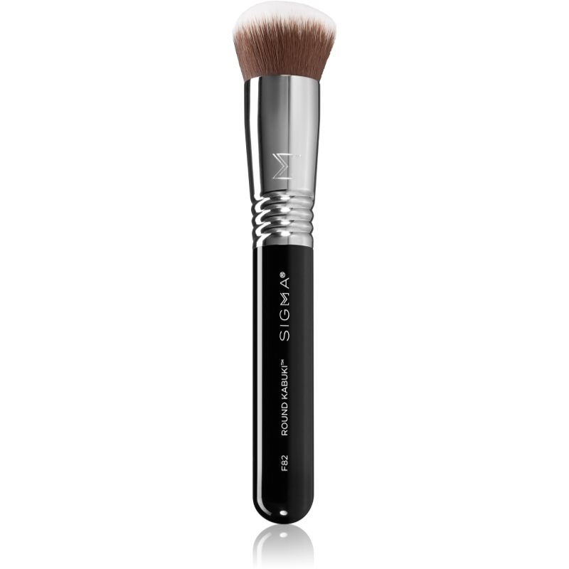 Фото - Пензель / спонж для макіяжу Sigma Beauty Face F82 Round Kabuki™ Brush pędzel do sypkiego pudru mineral 