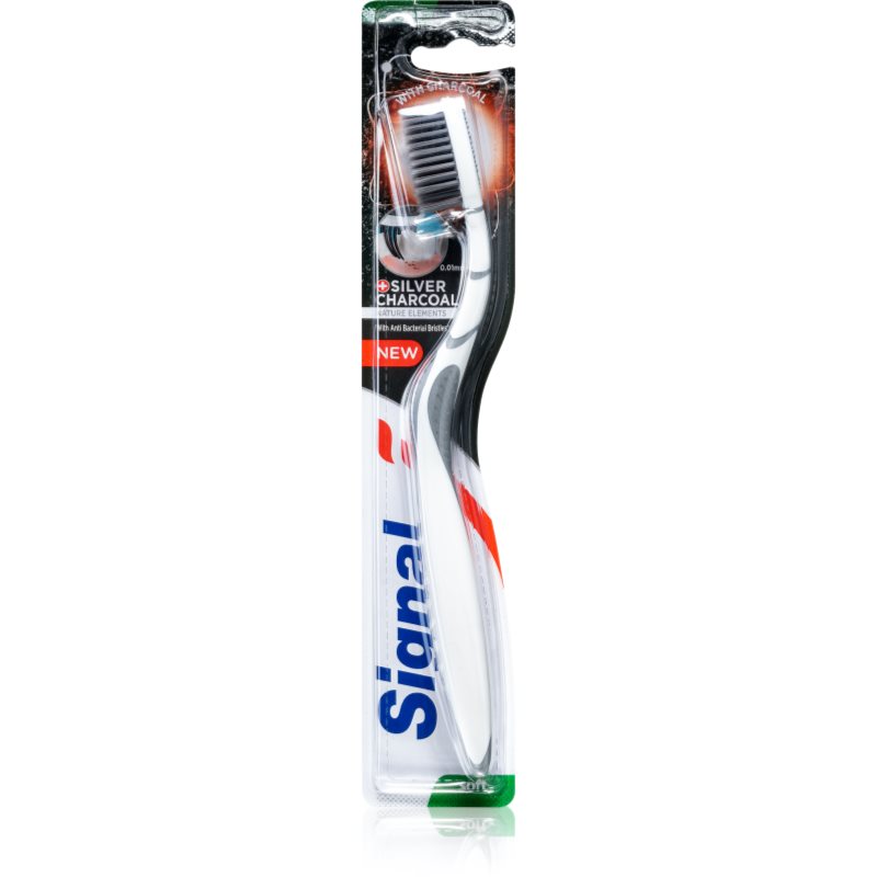 

Signal Natural Elements Silver Charcoal зубна щітка soft