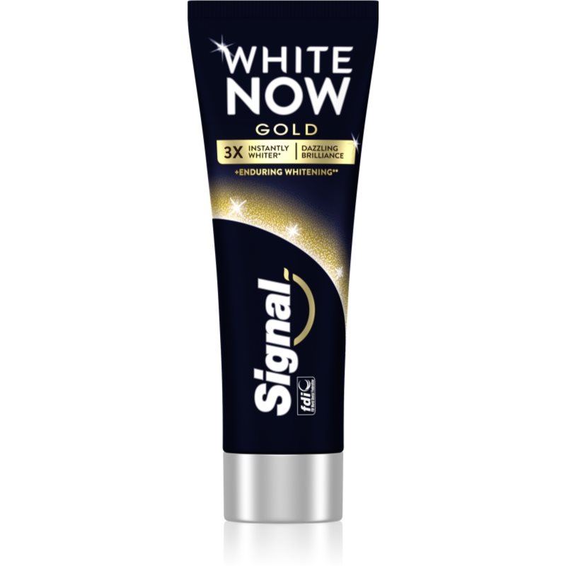 Signal White Now Gold Tandkräm 75 ml unisex