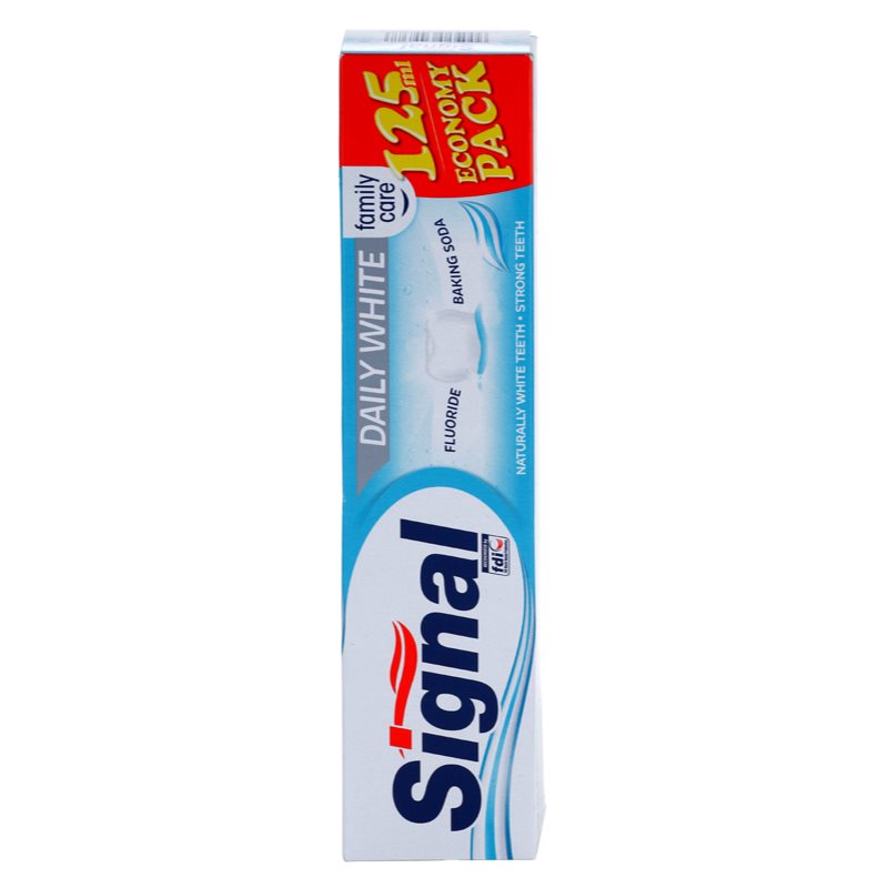 Signal Daily White зубна паста з відбілюючим ефектом 125 мл