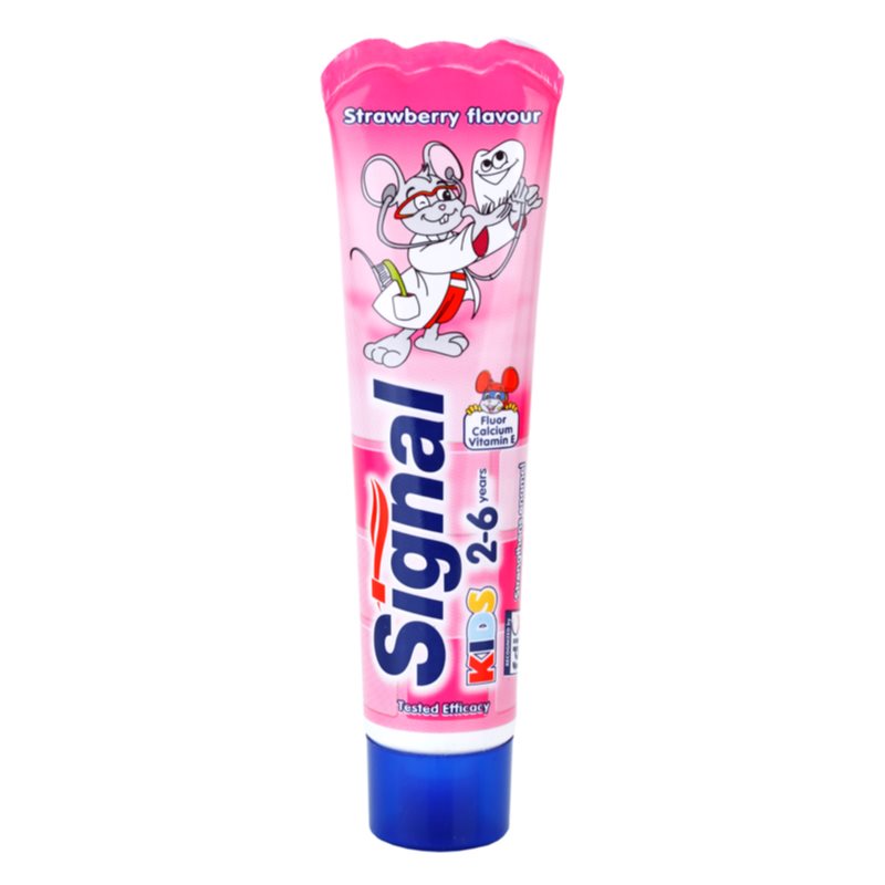 Signal Kids dantų pasta vaikams Strawberry 50 ml