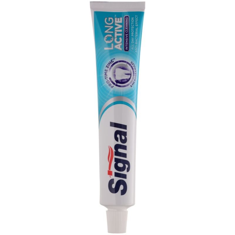

Signal Long Active Intensive Cleaning зубна паста з мікрогранулами для ретельного чищення зубів