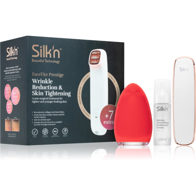 Silk'n FaceTite Prestige Device For Smoothing And Reducing Wrinkles 1 Pc