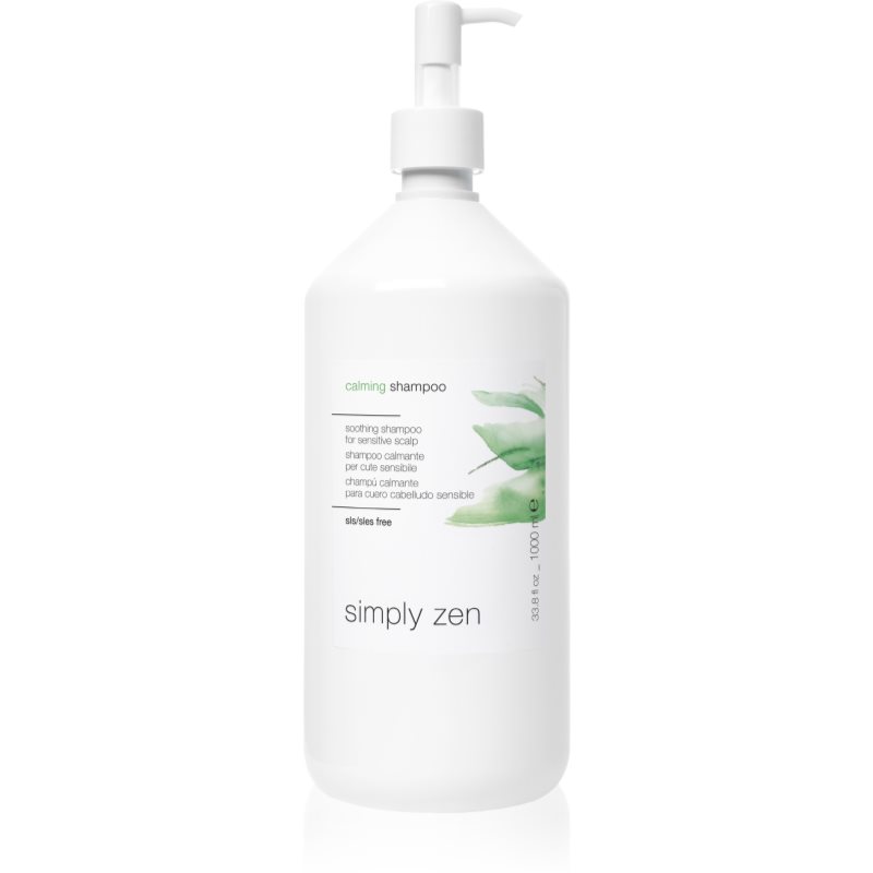 Simply zen calming shampoo nyugtató sampon érzékeny fejbőrre 1000 ml