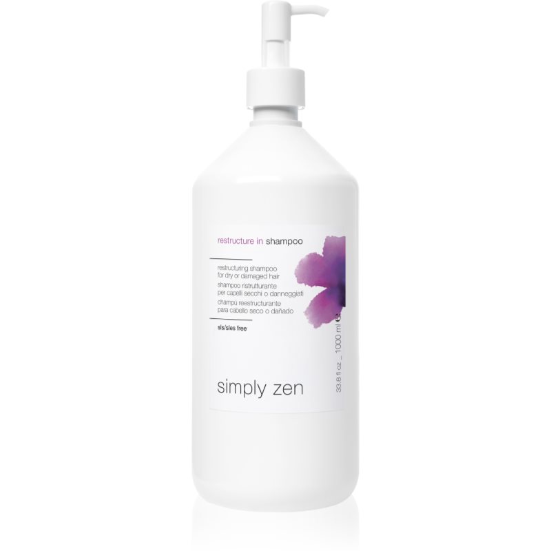 Simply Zen Restructure In Shampoo für trockenes und beschädigtes Haar 1000 ml