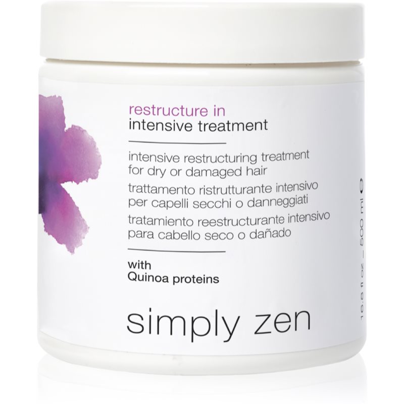 Simply Zen Restructure In intensive Pflege für trockenes und beschädigtes Haar 500 ml